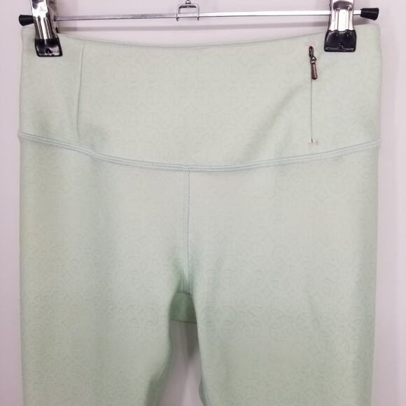 3/$25 Calia Capri Leggings XS Mid Rise Athletic Workout Ombre Mint Green Tan - Picture 5 of 11